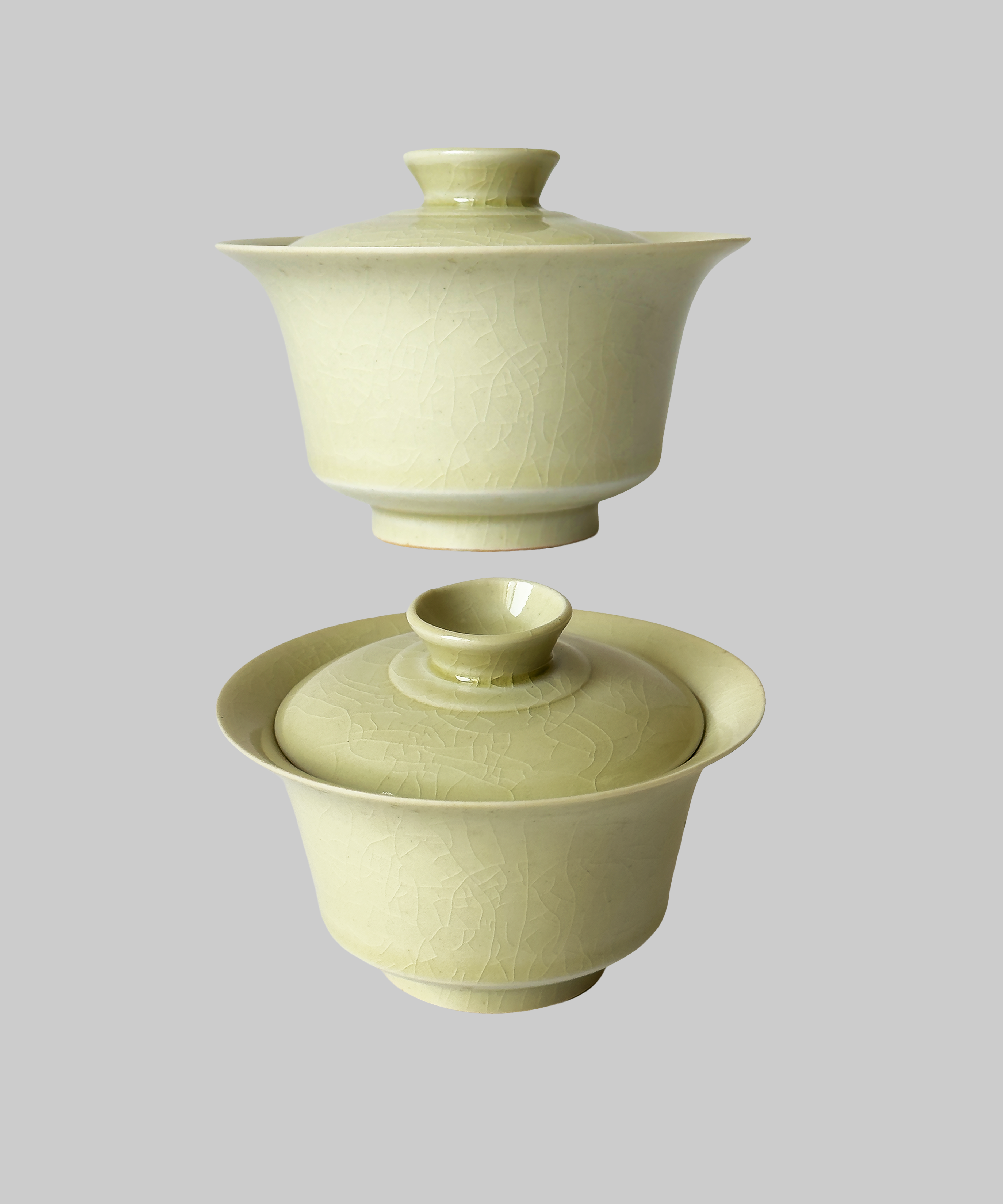 гайвань кераміка колотий лід "Магнолія". Чайна Chaguan - чай і посуд для чаювань і чайних церемоній.