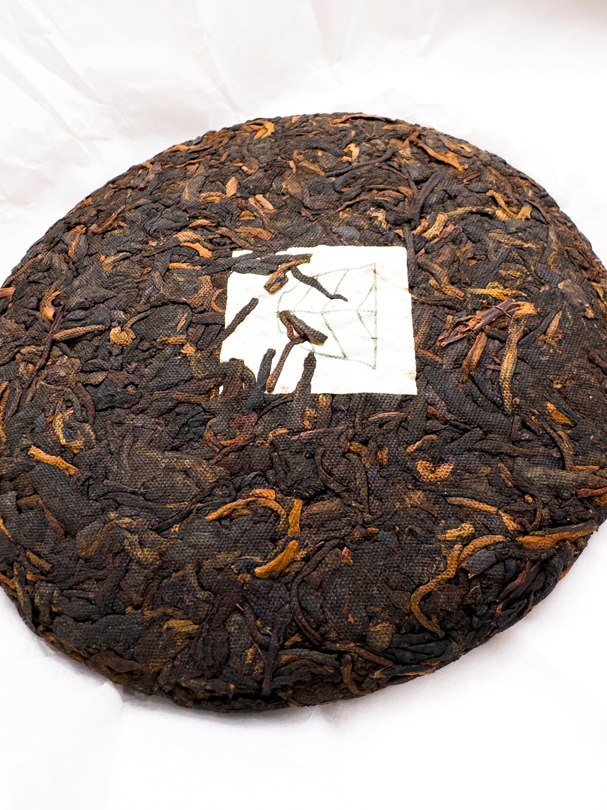 малий млинець чорний шу пуер Менхай Да Шу 2023 р., 100 грам