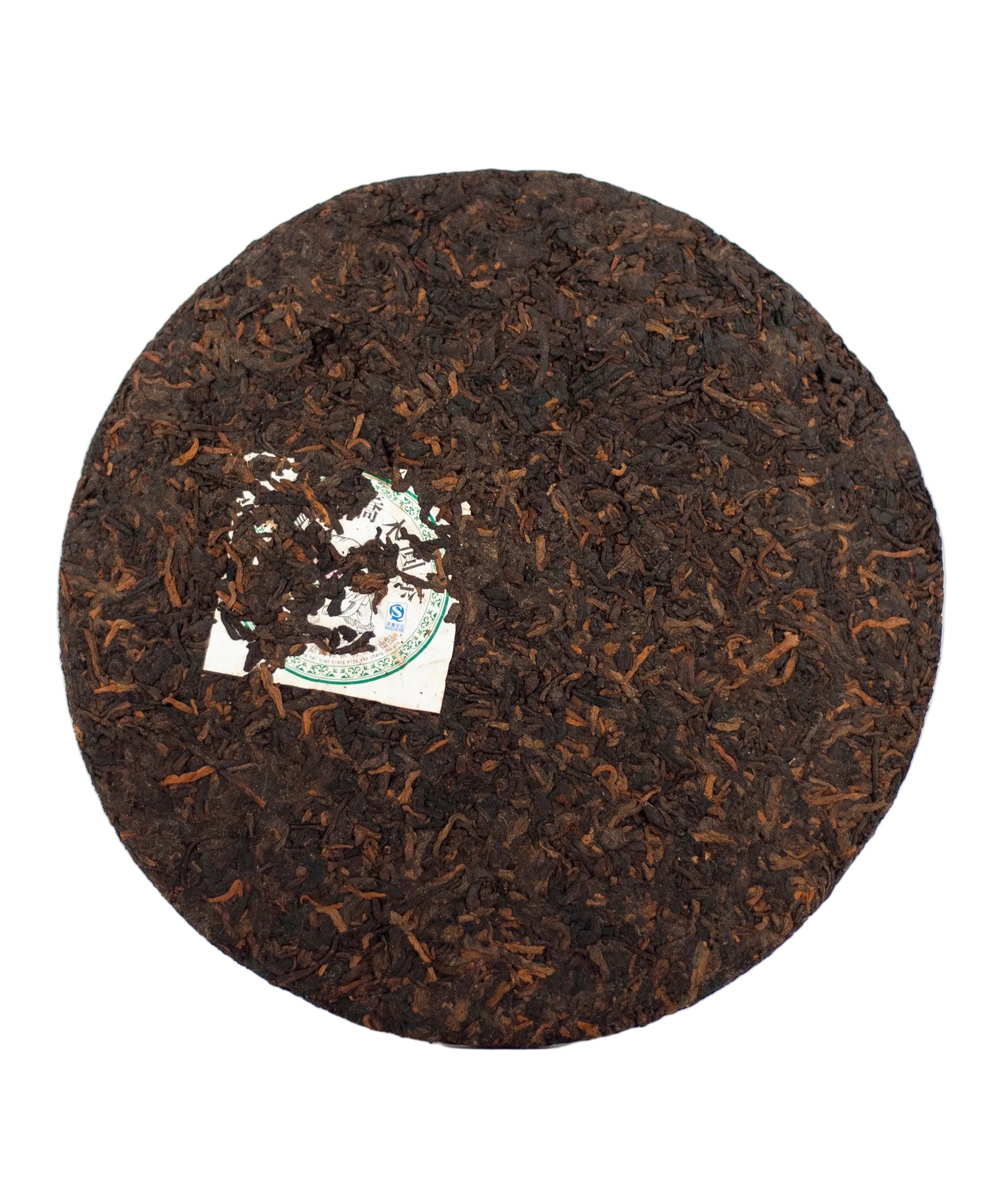 Шу Пуер Менхай Цяо Му зі старих дерев 2007 р.