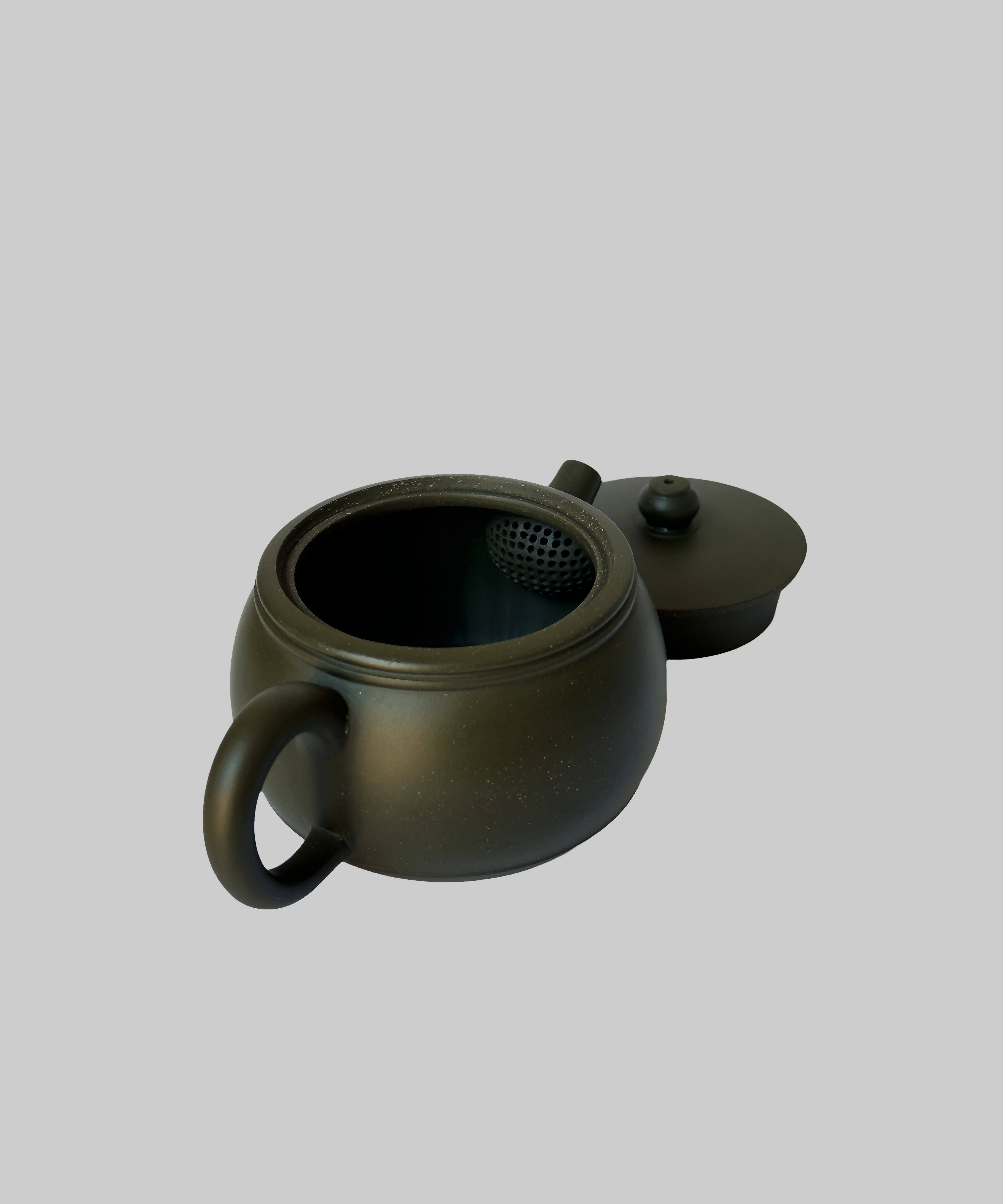 Ісінський чайник Ші Гу "Камʼяний ковш". Chaguan - посуд для чаювань і чайних церемоній. 