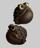 Чайна фігурка «Жаба» з ісінської глини для чайних церемоній і чаювань.