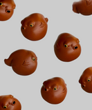 Чайна фігурка «Рибка» з ісінської глини для чайної церемонії та чаювань.