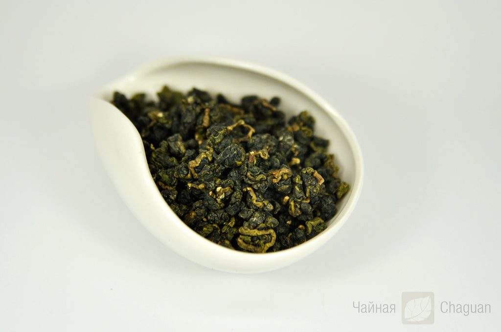 тайванський високогірний улун Дун Дін, улун з морозного піку; тайванский высокогорный улун Дун Дин, улун с морозного пика