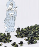 світлий улун Те Ґуаньїнь, Богиня милосердя, південнофуцзянський улунський чай; светлый лун Те Гуаньинь, Богиня милосердия