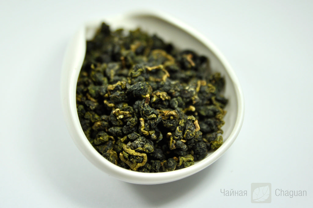 тайванський високогірний улун Дун Дін, улун з морозного піку; тайванский высокогорный улун Дун Дин, улун с морозного пика