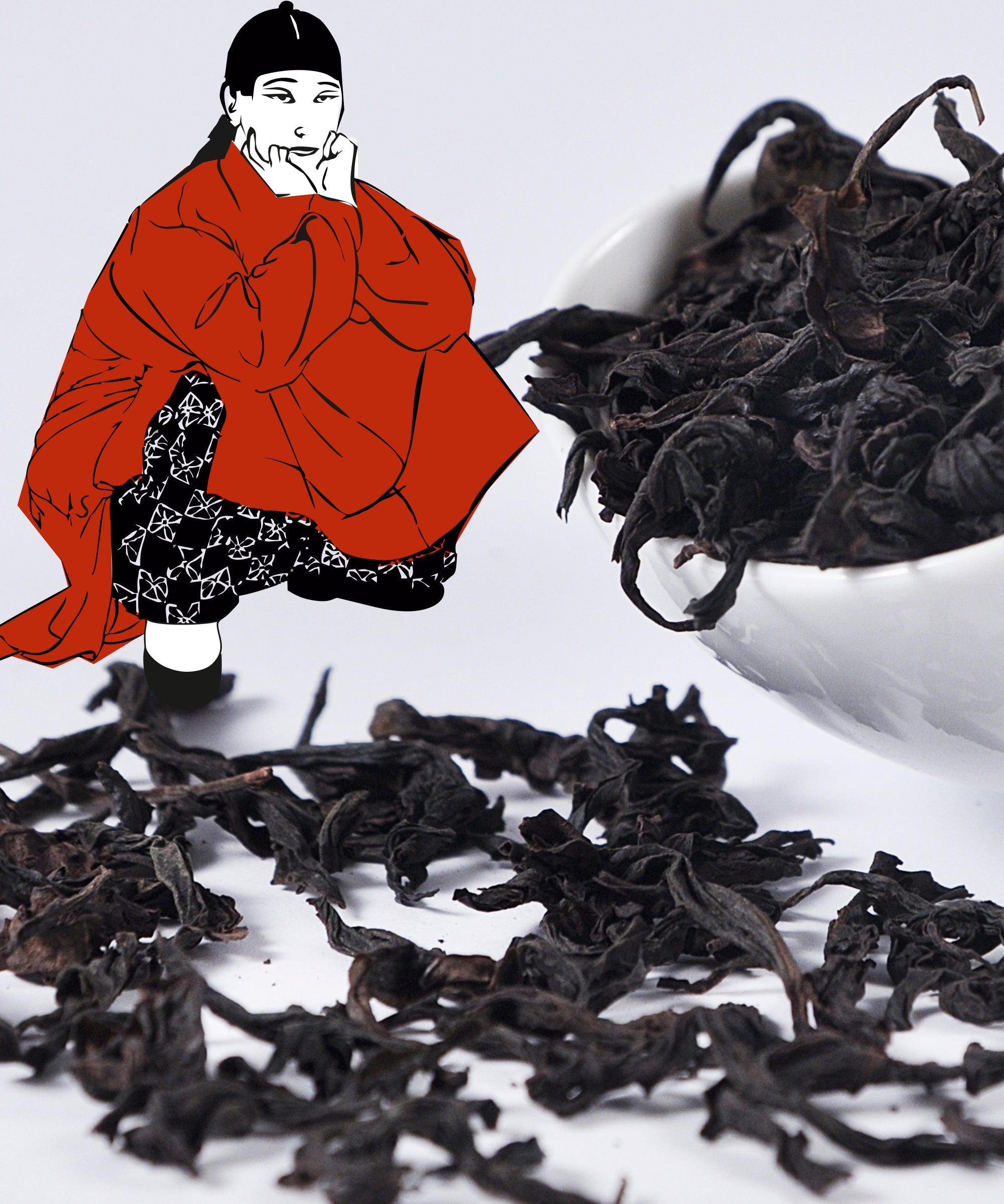 темний улун Да Хун Пао, Великий червоний халат, північнофуцзянський скельний улун; темный улун Да Хун Пао, Большой красный халат, северофуцзянский улун