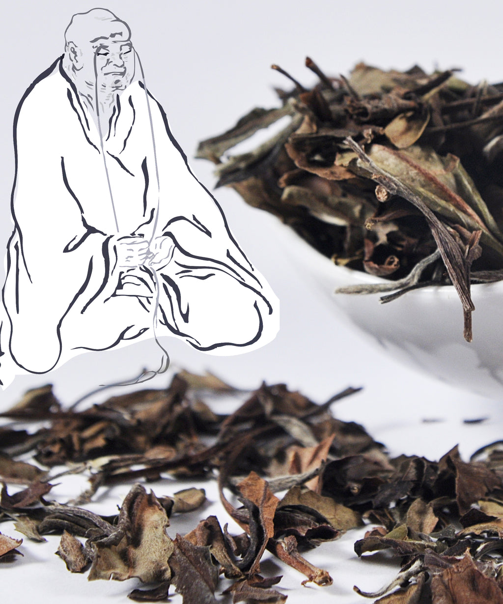 білий чай Шоу Мей, Брови довголіття, Брови старця; белый чай Шоу Мэй, Брови долголетия, Брови старца