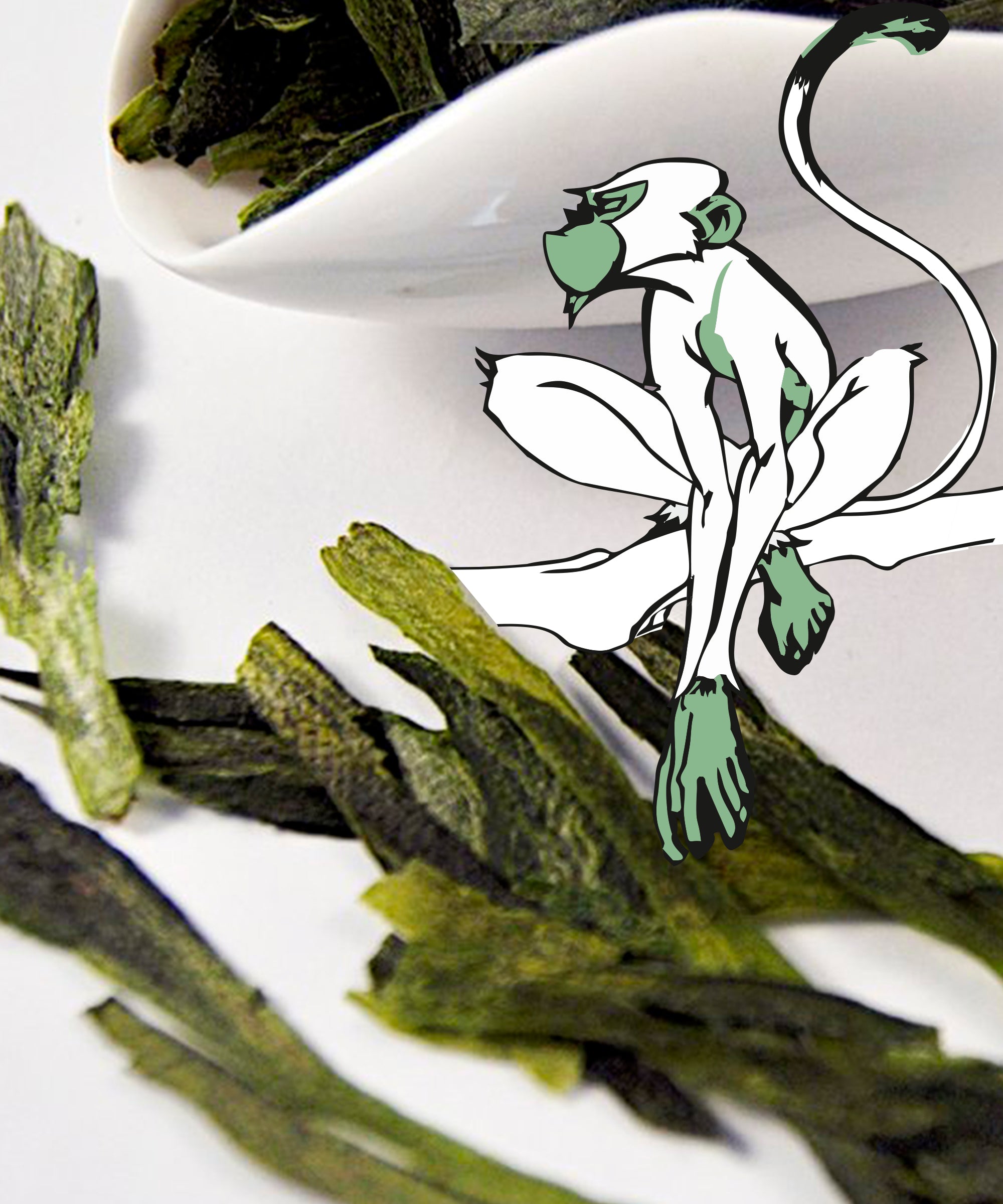 зелений чай Тай Пін Хоу Куй, Ватажок мавп; зеленый чай Тай Пин Хоу Куй, Главарь обезьян