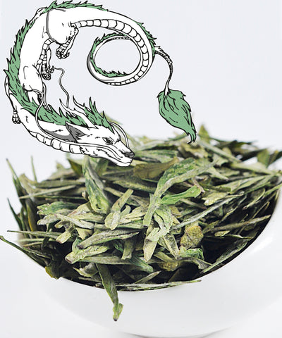 зелений чай Лун Цзін, Колодязь дракону; зеленый чай Лун Цзин, Колодец дракона