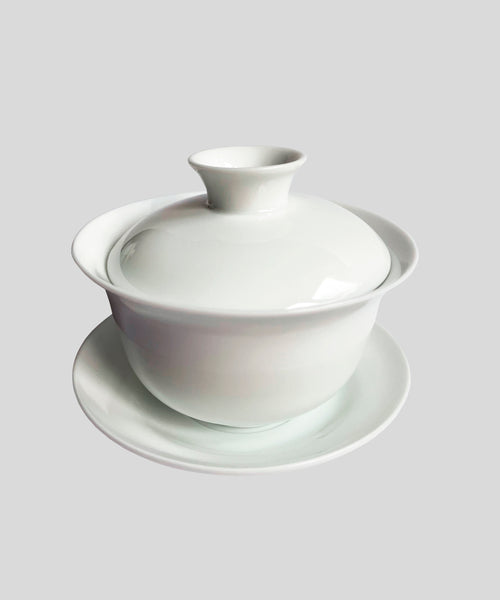 гайвань фарфорова класична біла, фарфор; посуд для чаювань і чайних церемоній