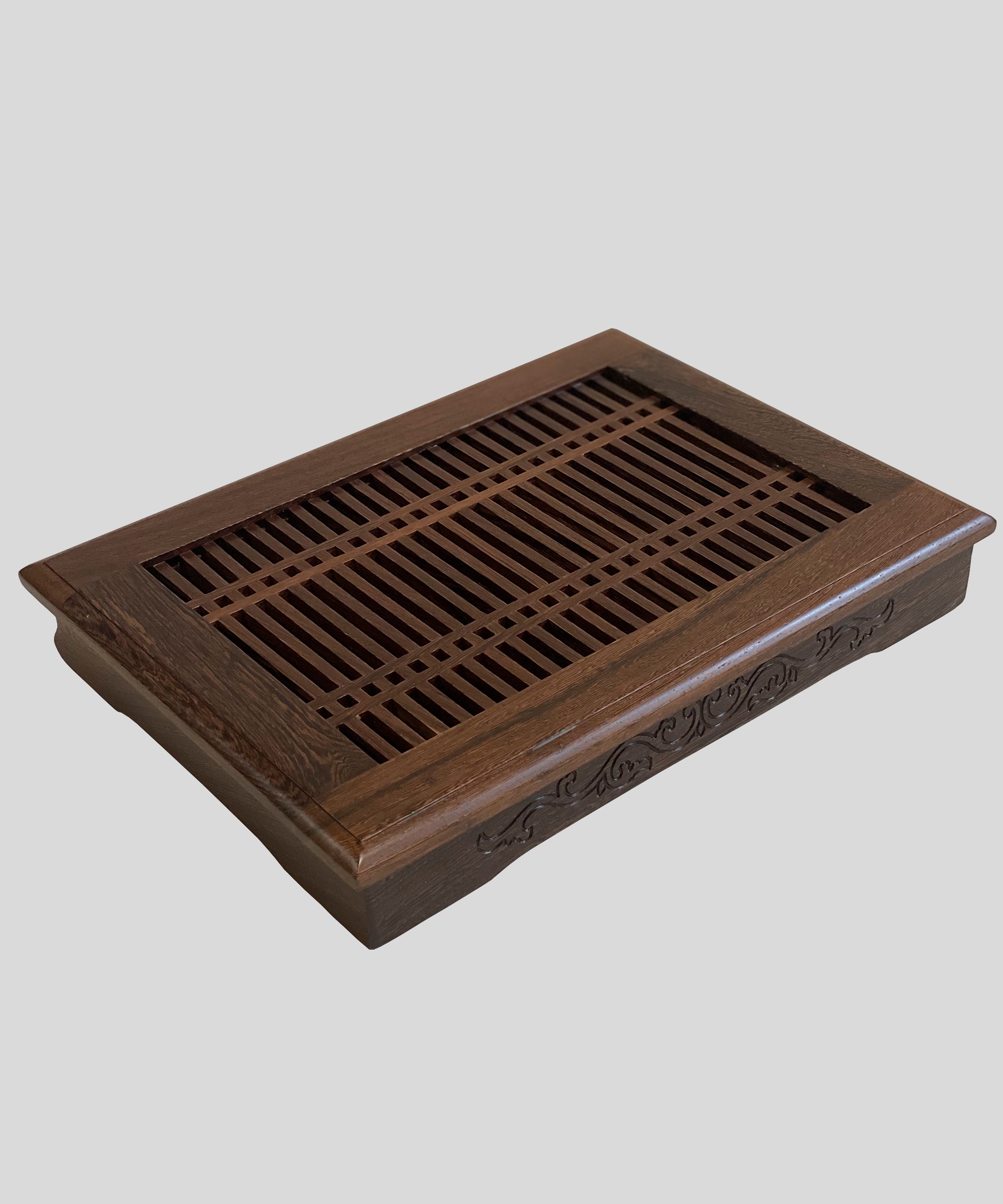 Чабань середня з темного дерева, чайний стіл для чайної церемоніі, столик для чайної церемонії; чабань, чайный столик для чайной церемонии